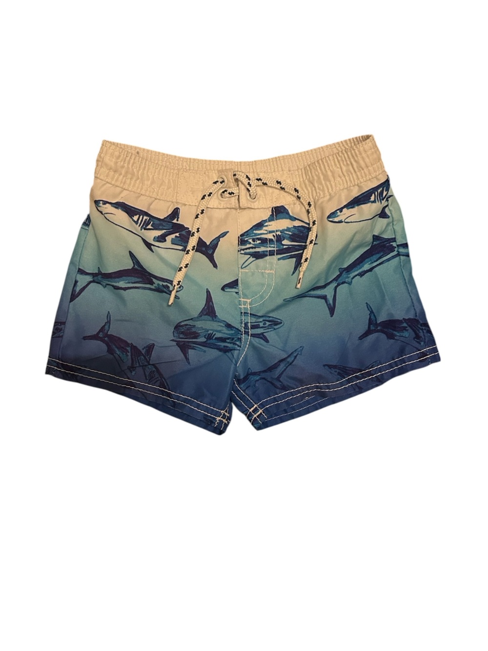 OshKosh B'gosh Blue Shark Swim Shorts